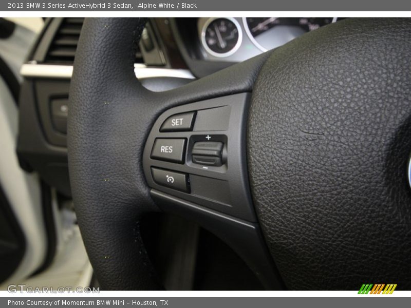 Alpine White / Black 2013 BMW 3 Series ActiveHybrid 3 Sedan