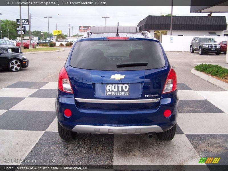 Blue Topaz Metallic / Black 2013 Chevrolet Captiva Sport LT