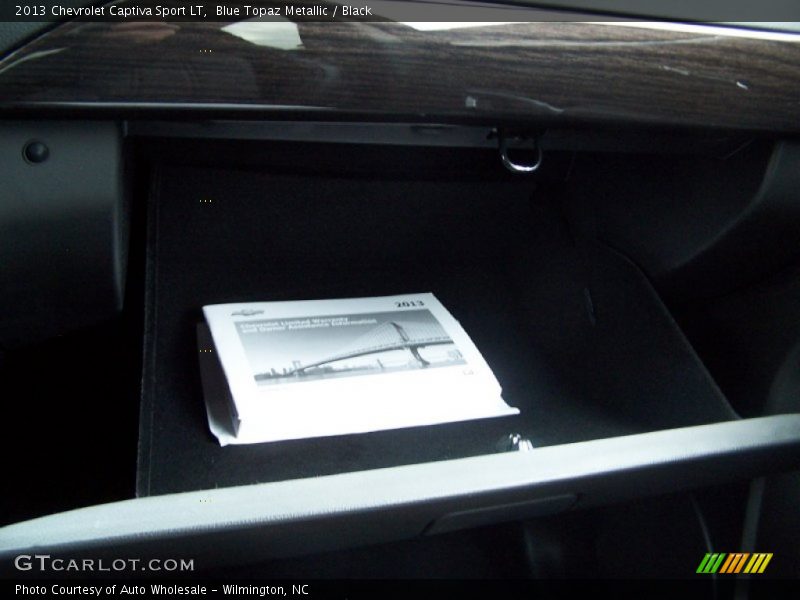 Blue Topaz Metallic / Black 2013 Chevrolet Captiva Sport LT