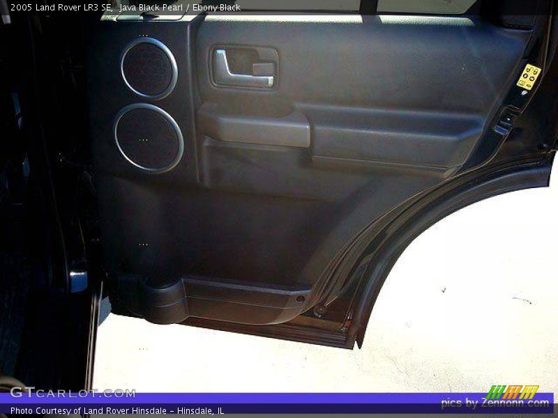 Java Black Pearl / Ebony Black 2005 Land Rover LR3 SE