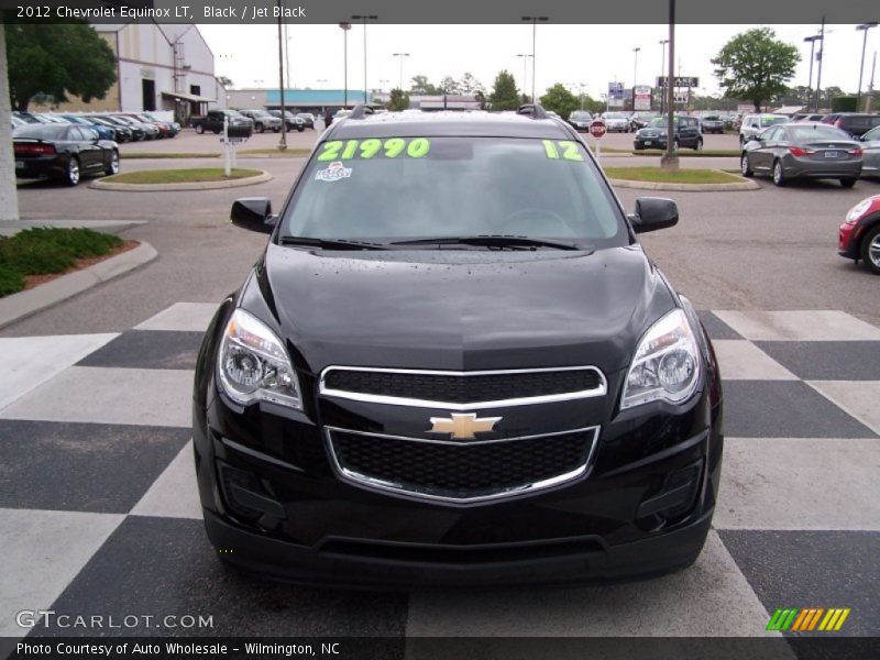 Black / Jet Black 2012 Chevrolet Equinox LT