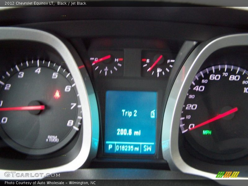 Black / Jet Black 2012 Chevrolet Equinox LT