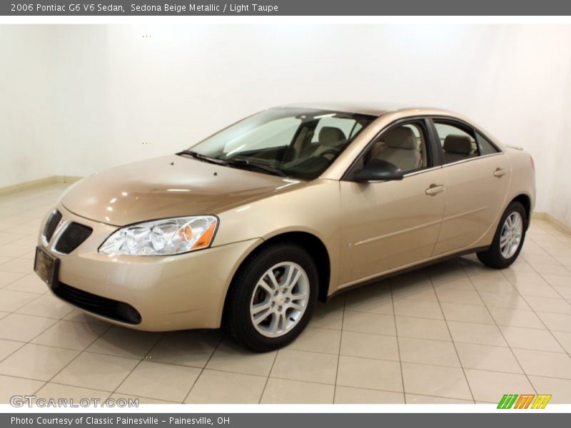 Sedona Beige Metallic / Light Taupe 2006 Pontiac G6 V6 Sedan