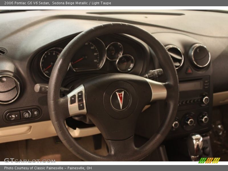 Sedona Beige Metallic / Light Taupe 2006 Pontiac G6 V6 Sedan