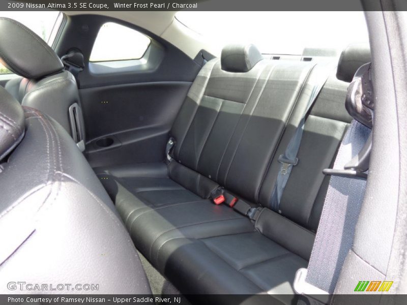 Winter Frost Pearl / Charcoal 2009 Nissan Altima 3.5 SE Coupe