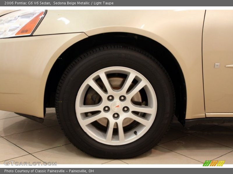 Sedona Beige Metallic / Light Taupe 2006 Pontiac G6 V6 Sedan