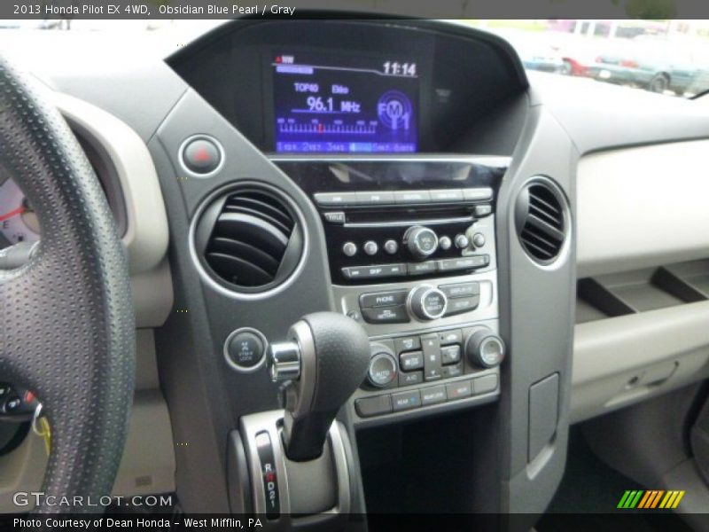 Obsidian Blue Pearl / Gray 2013 Honda Pilot EX 4WD