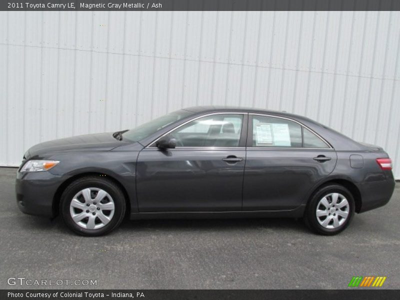 Magnetic Gray Metallic / Ash 2011 Toyota Camry LE