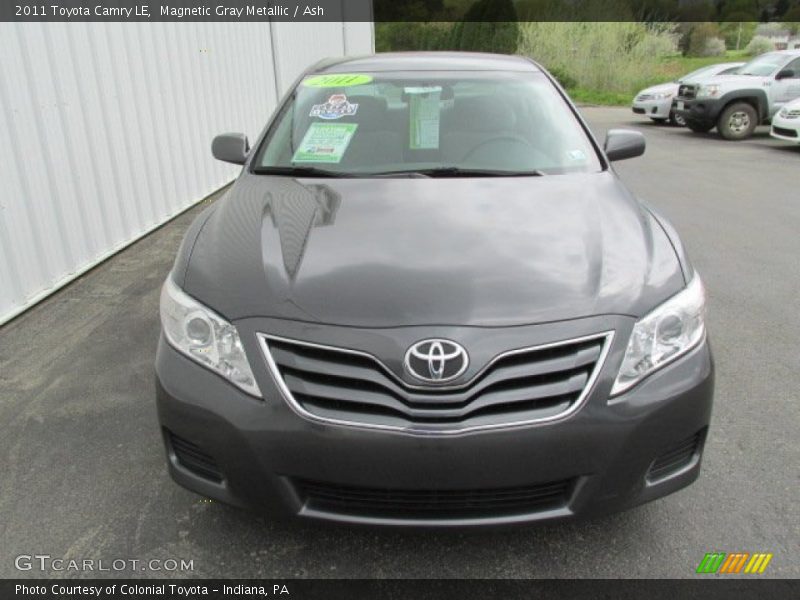 Magnetic Gray Metallic / Ash 2011 Toyota Camry LE