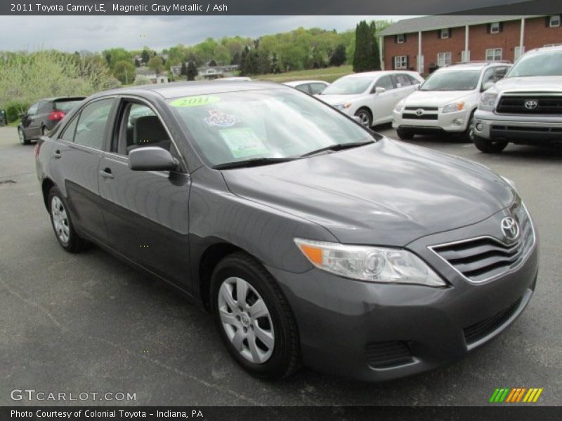 Magnetic Gray Metallic / Ash 2011 Toyota Camry LE
