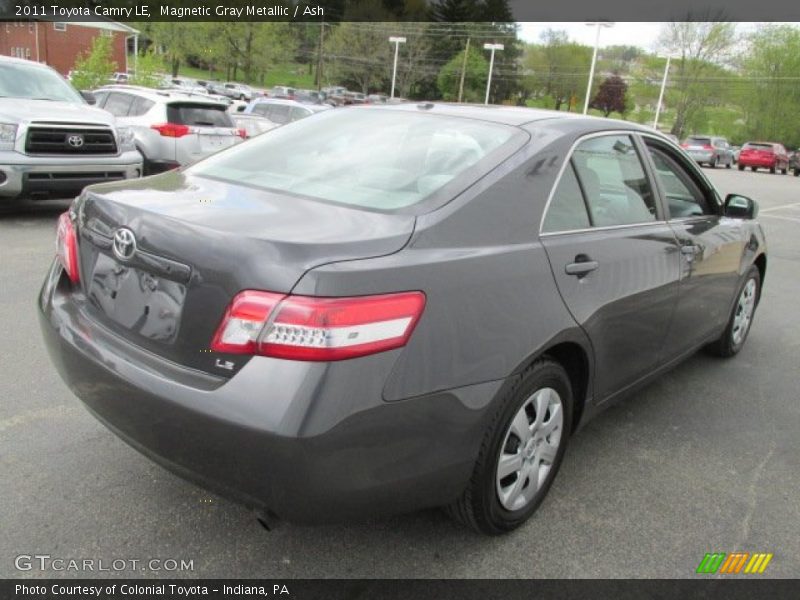 Magnetic Gray Metallic / Ash 2011 Toyota Camry LE