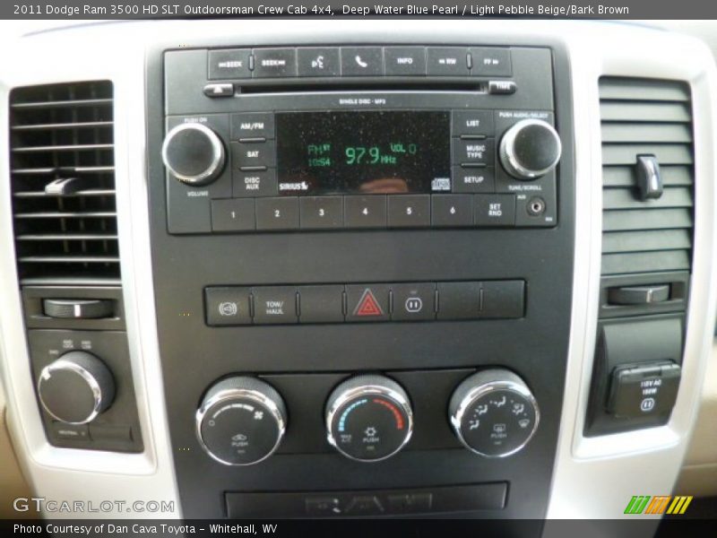 Controls of 2011 Ram 3500 HD SLT Outdoorsman Crew Cab 4x4