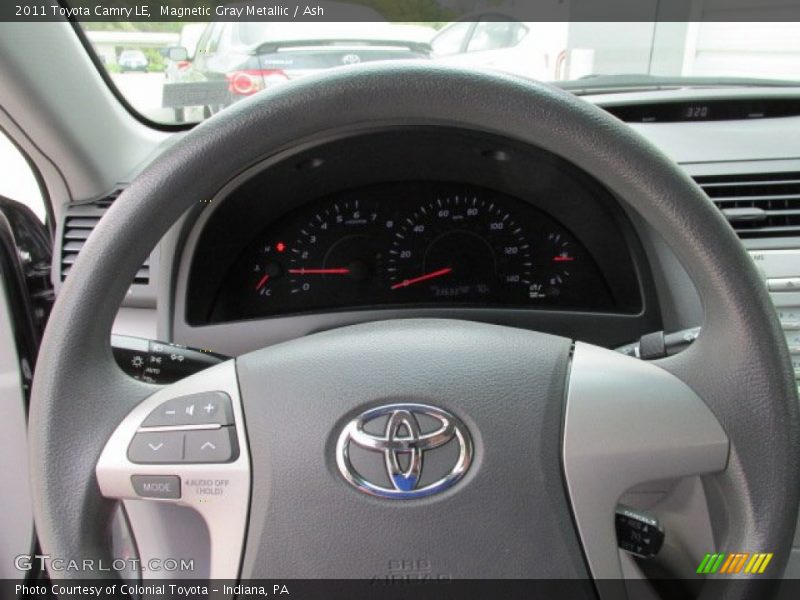 Magnetic Gray Metallic / Ash 2011 Toyota Camry LE