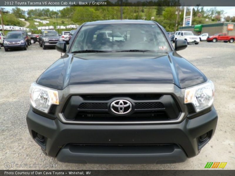 Black / Graphite 2012 Toyota Tacoma V6 Access Cab 4x4