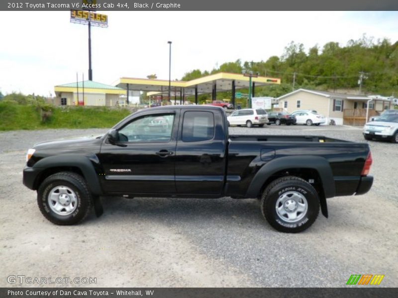 Black / Graphite 2012 Toyota Tacoma V6 Access Cab 4x4