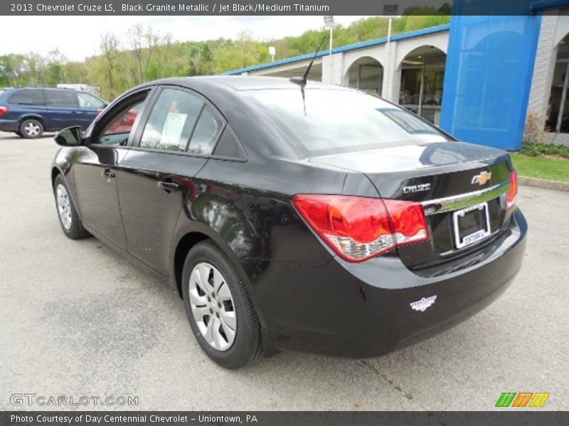 Black Granite Metallic / Jet Black/Medium Titanium 2013 Chevrolet Cruze LS