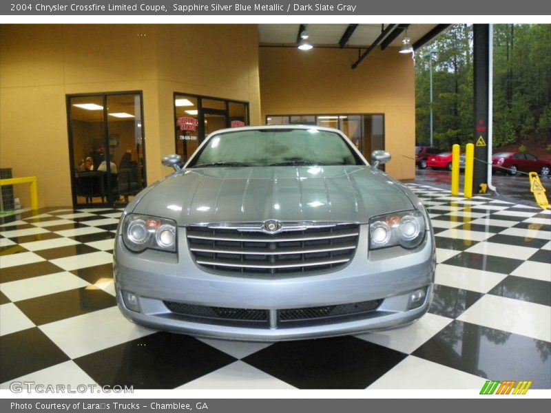 Sapphire Silver Blue Metallic / Dark Slate Gray 2004 Chrysler Crossfire Limited Coupe
