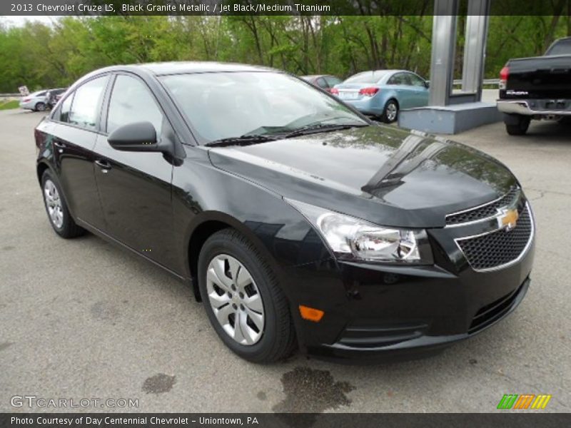 Black Granite Metallic / Jet Black/Medium Titanium 2013 Chevrolet Cruze LS