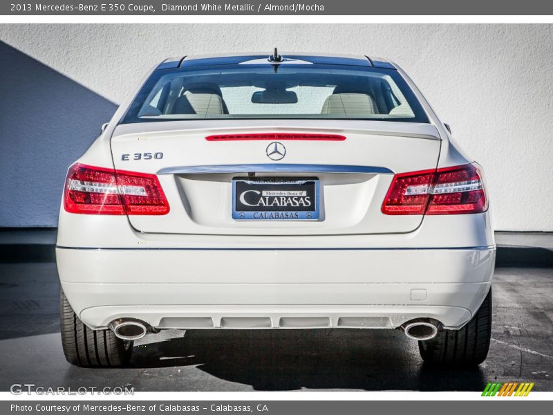 Diamond White Metallic / Almond/Mocha 2013 Mercedes-Benz E 350 Coupe