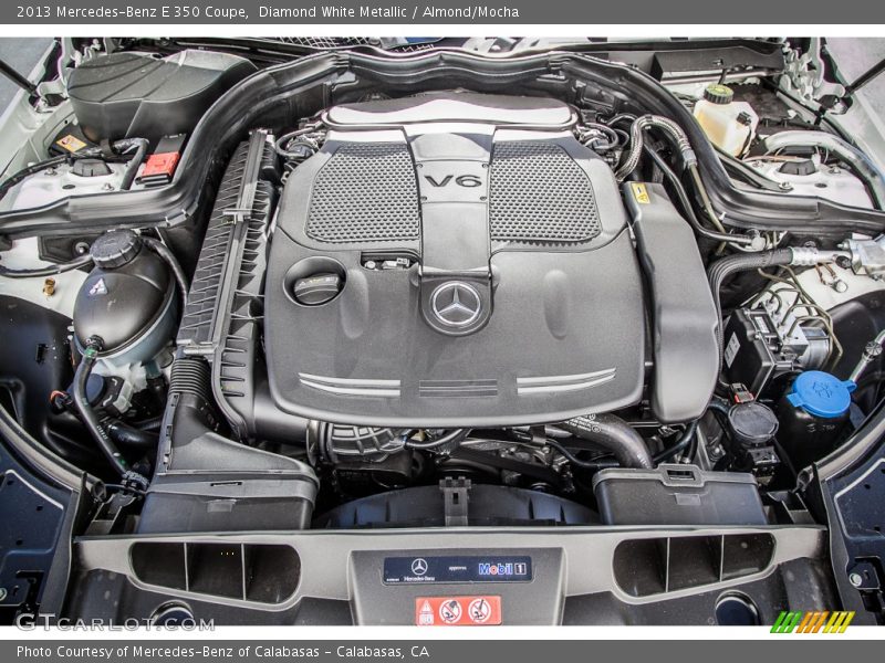 Diamond White Metallic / Almond/Mocha 2013 Mercedes-Benz E 350 Coupe