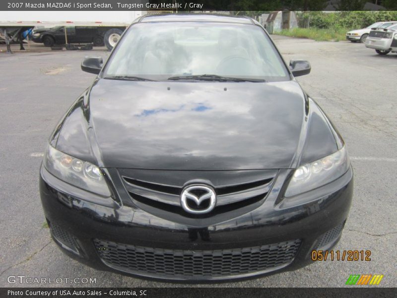 Tungsten Gray Metallic / Gray 2007 Mazda MAZDA6 i Sport Sedan