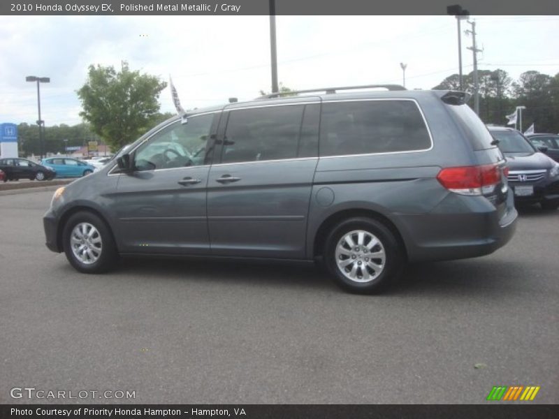 Polished Metal Metallic / Gray 2010 Honda Odyssey EX