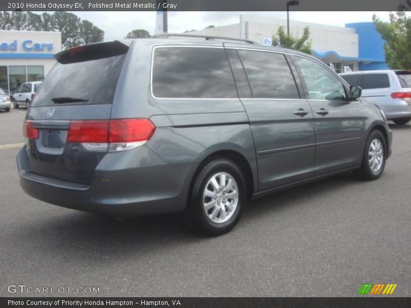 Polished Metal Metallic / Gray 2010 Honda Odyssey EX