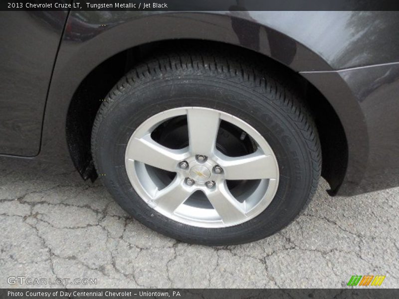 Tungsten Metallic / Jet Black 2013 Chevrolet Cruze LT