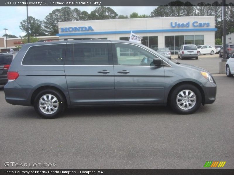 Polished Metal Metallic / Gray 2010 Honda Odyssey EX