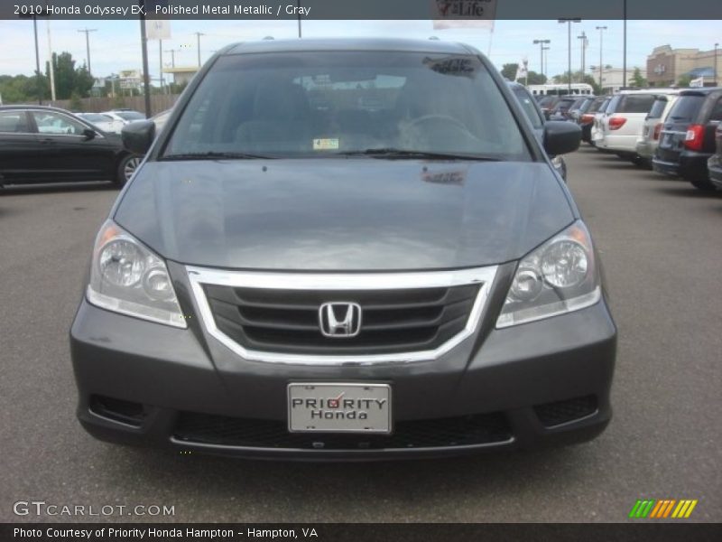Polished Metal Metallic / Gray 2010 Honda Odyssey EX