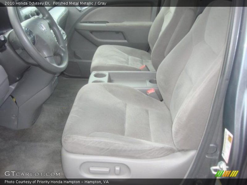 Polished Metal Metallic / Gray 2010 Honda Odyssey EX