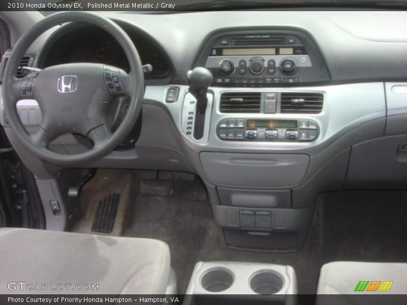 Polished Metal Metallic / Gray 2010 Honda Odyssey EX