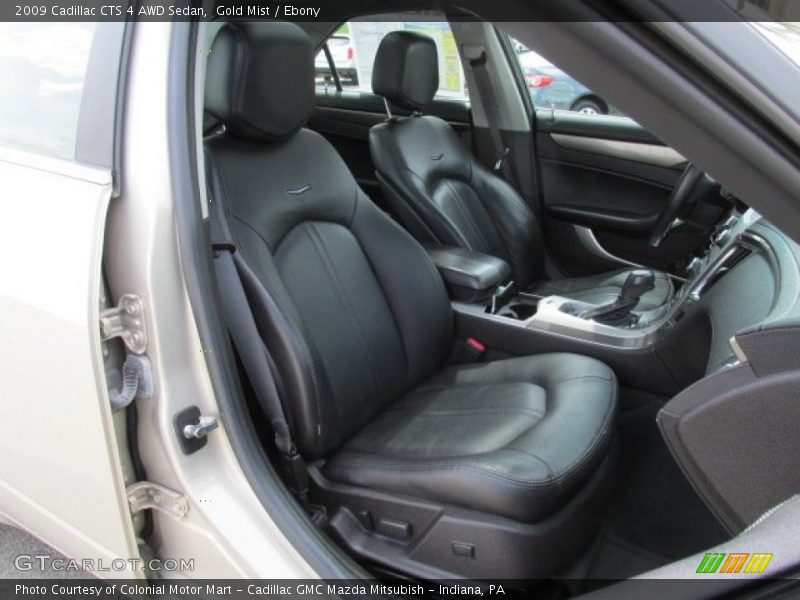 Gold Mist / Ebony 2009 Cadillac CTS 4 AWD Sedan