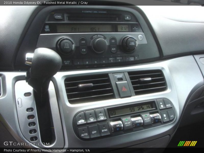 Polished Metal Metallic / Gray 2010 Honda Odyssey EX