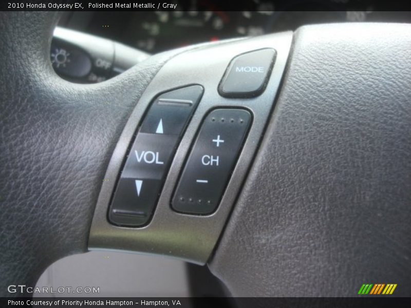 Polished Metal Metallic / Gray 2010 Honda Odyssey EX