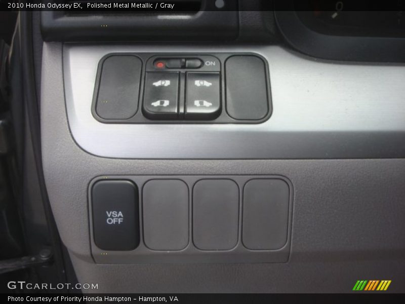 Polished Metal Metallic / Gray 2010 Honda Odyssey EX
