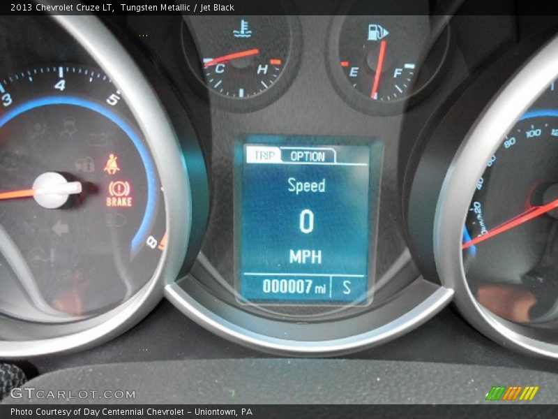 Tungsten Metallic / Jet Black 2013 Chevrolet Cruze LT
