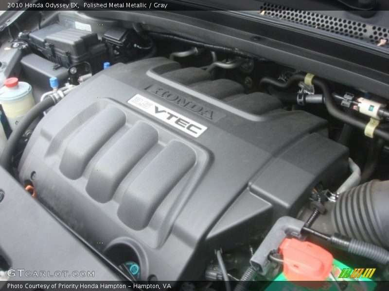 Polished Metal Metallic / Gray 2010 Honda Odyssey EX