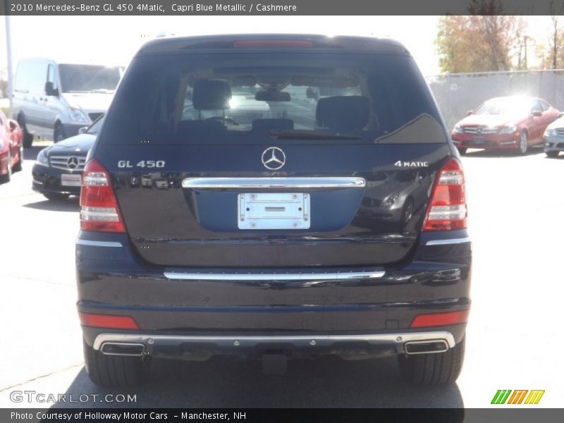 Capri Blue Metallic / Cashmere 2010 Mercedes-Benz GL 450 4Matic