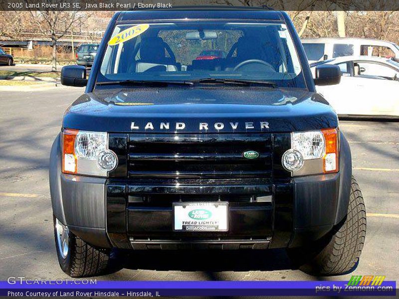 Java Black Pearl / Ebony Black 2005 Land Rover LR3 SE