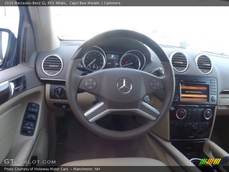 Capri Blue Metallic / Cashmere 2010 Mercedes-Benz GL 450 4Matic