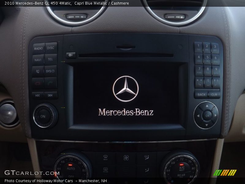 Capri Blue Metallic / Cashmere 2010 Mercedes-Benz GL 450 4Matic