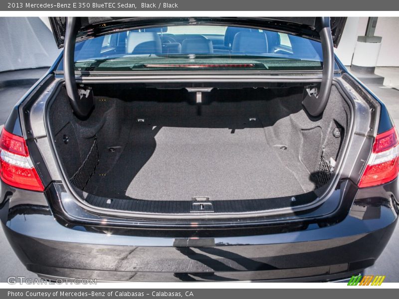 Black / Black 2013 Mercedes-Benz E 350 BlueTEC Sedan