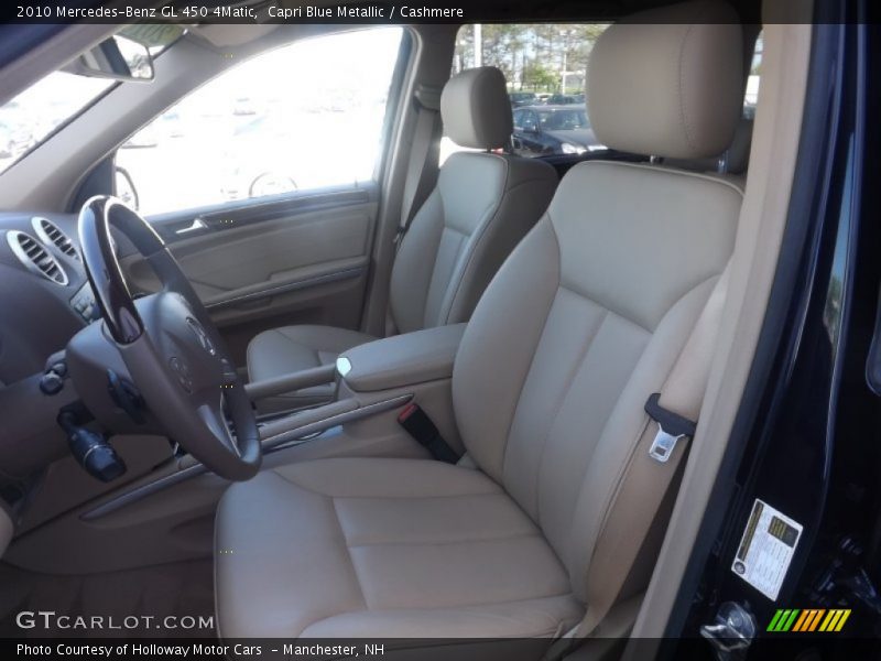 Capri Blue Metallic / Cashmere 2010 Mercedes-Benz GL 450 4Matic