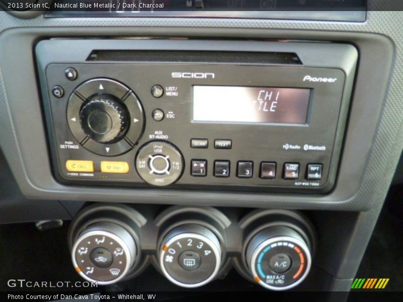 Nautical Blue Metallic / Dark Charcoal 2013 Scion tC