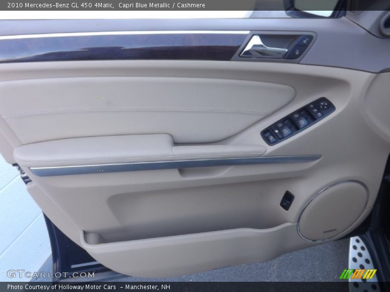 Capri Blue Metallic / Cashmere 2010 Mercedes-Benz GL 450 4Matic