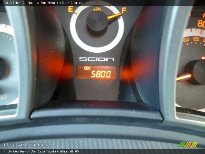 Nautical Blue Metallic / Dark Charcoal 2013 Scion tC