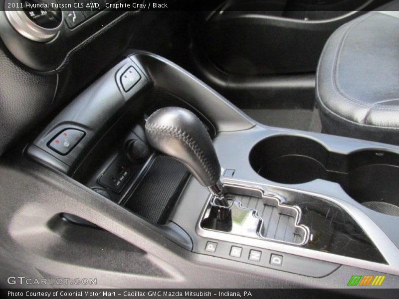 Graphite Gray / Black 2011 Hyundai Tucson GLS AWD