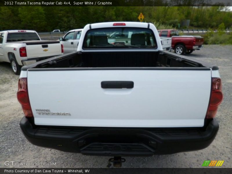 Super White / Graphite 2012 Toyota Tacoma Regular Cab 4x4