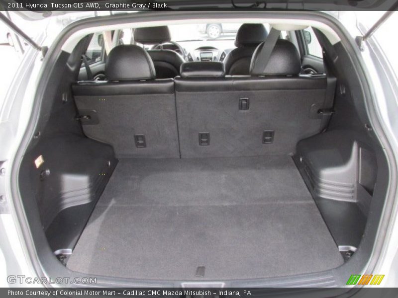 Graphite Gray / Black 2011 Hyundai Tucson GLS AWD